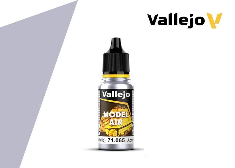 Vallejo Model Air - Metallic Steel (18ml)