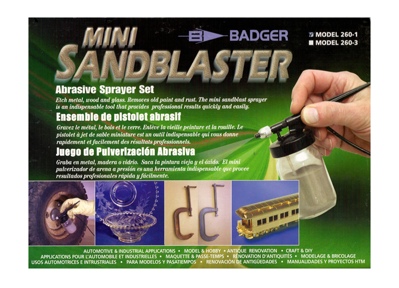 Sand Blaster Mini Spray Gun Airbrush Sandblaster Air