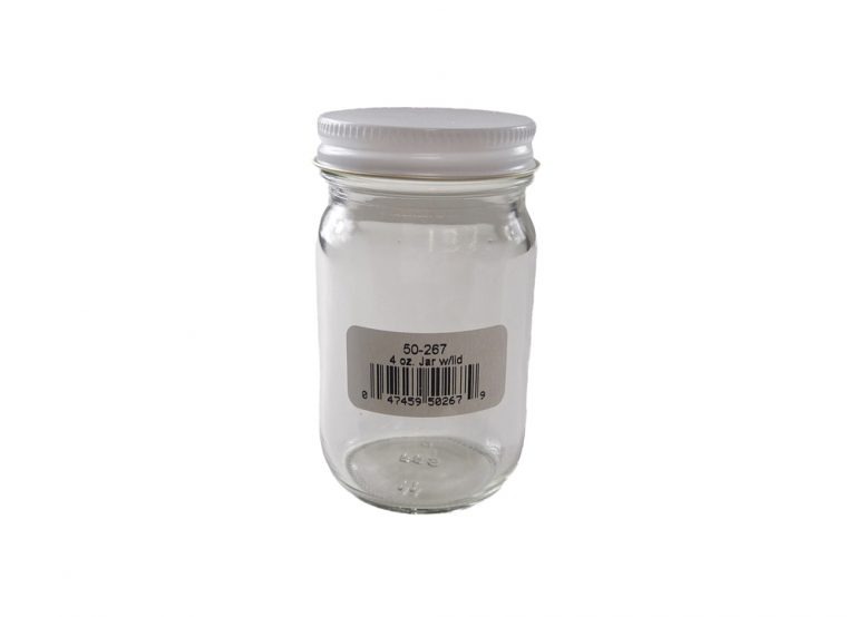 Badger Sandblaster Replacement 4oz Jar with Lid