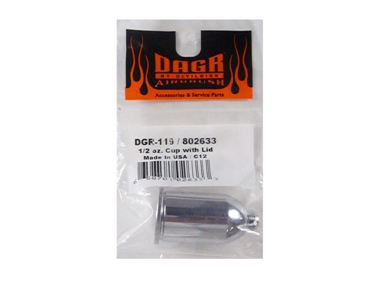 DeVilbiss DAGR 1/2 oz (14cc) Cup & Lid