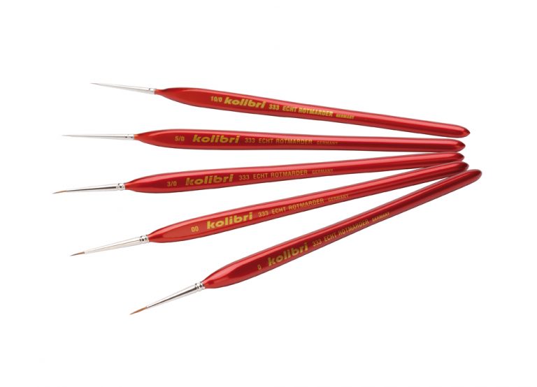 Kolibri Brush Set 333 - Natural Hair