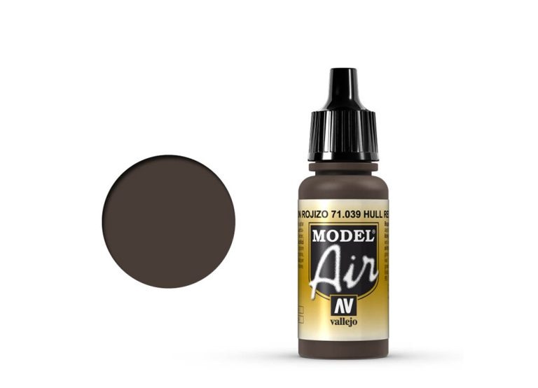 Vallejo Model Air - Hull Red (17ml)