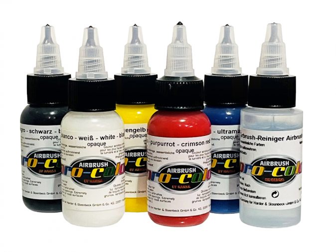 Airbrush Paint Kits - Pro Color Archives - Everything Airbrush