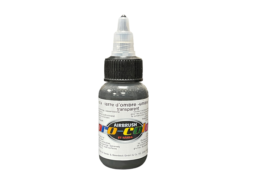 Pro-Color Transparent Umbra 1oz (32ml) - Everything Airbrush