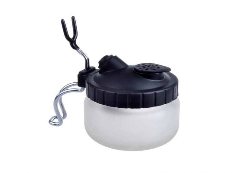 Sparmax Airbrush Cleaning Pot and Airbrush Stand