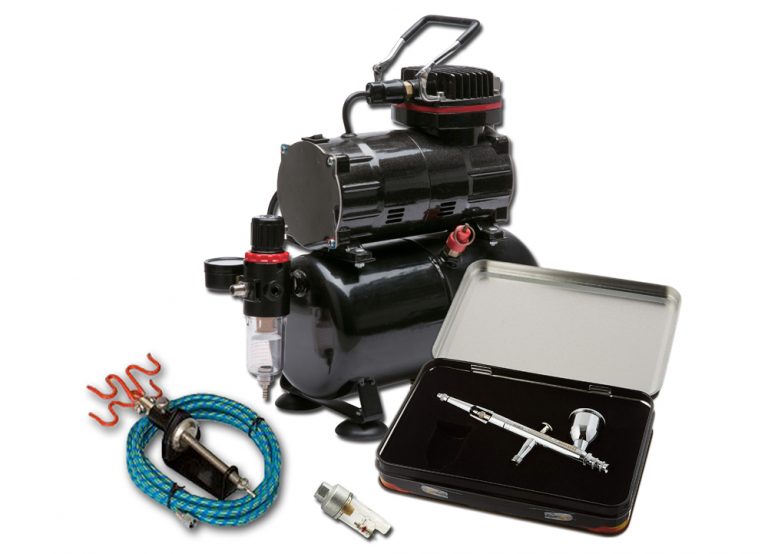 TC-80T Airbrushing Kit With DeVilbiss DAGR Airbrush