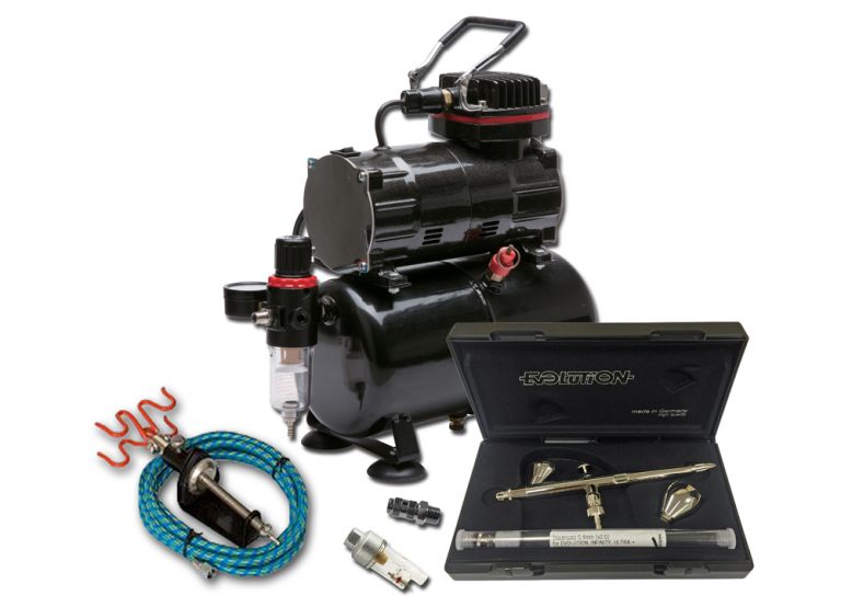 TC-80T Airbrushing Kit Evolution Silverline fPc 2 in 1 - Everything ...