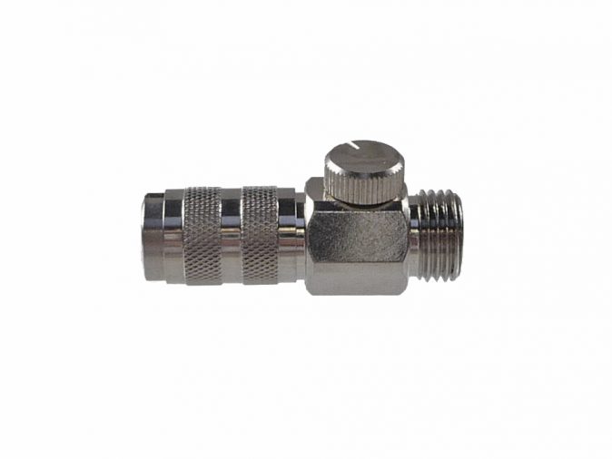  LYMMIYTC Airbrush Quick Release Disconnect Coupler Fitting  Adapter Kit with 1/8 Female and 4 1/8 Male Connectors are Available with  Airflow Adjustment Control Valve for Airbrush Hose : Arts, Crafts 