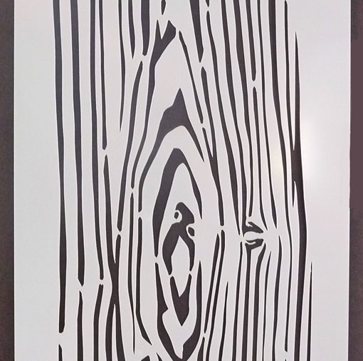 Wood Texture 1 Stencil