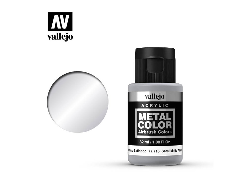 Metal Color: Semi Matte Aluminium (32ml)