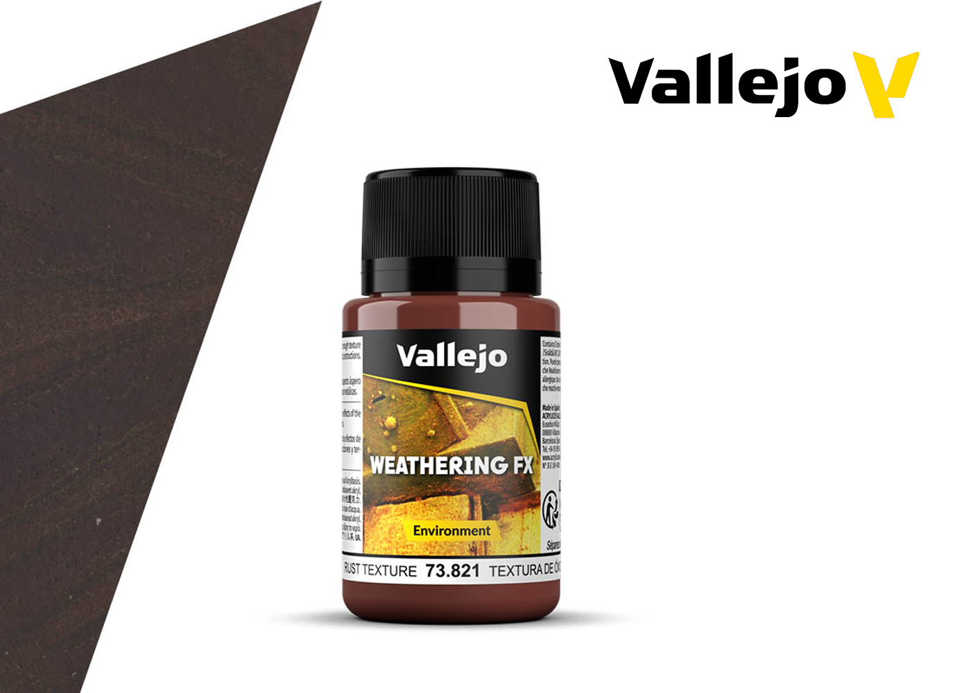 Vallejo Weathering FX - Rust Texture (40ml) - Everything Airbrush