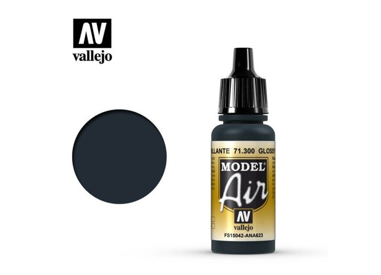 Vallejo Model Air - Glossy Sea Blue (17ml)