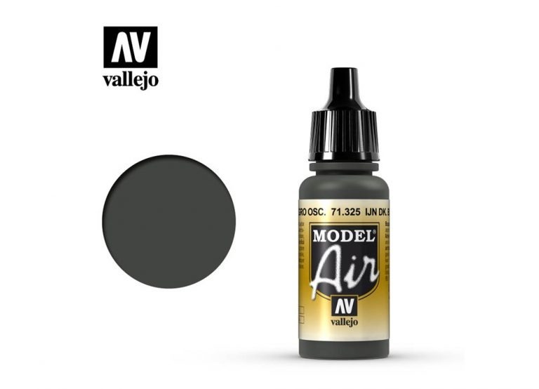 Vallejo Model Air - IJN Dark Black Green (17ml)