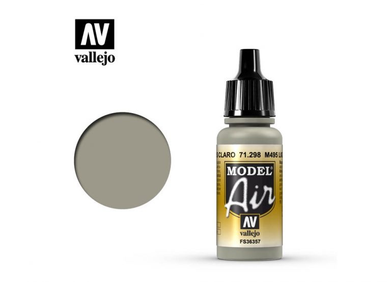 Vallejo Model Air - M495 Light Gray (17ml)