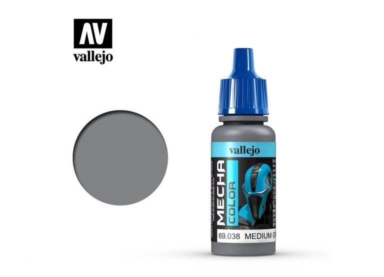 Vallejo Mecha Color - Medium Grey (17ml)