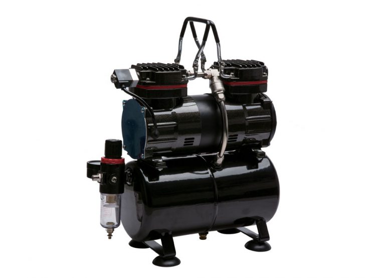 Royal Max TC-90T Dual Piston Compressor with 3 Litre Tank