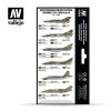 Vallejo Model Air Paint Set - Soviet Tactical Schemes 1978-1989 (Part II) - 71608-5161