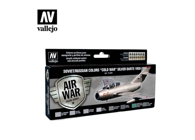 Vallejo Model Air Paint Set - Soviet/Russian Colors 