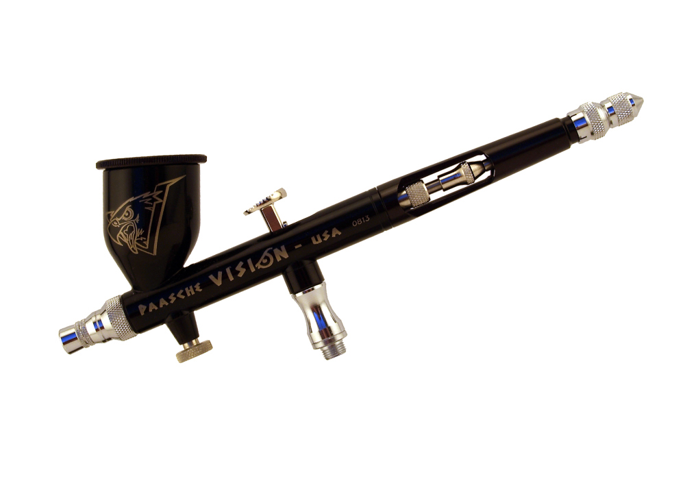 Paasche Airbrush Paasche VL#1L Double Action Airbrush, Less  Accessories＿並行輸入