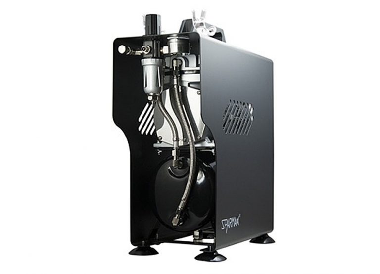Sparmax TC-610H Plus Single Piston Airbrush Compressor (2.5 Litre Air Tank)