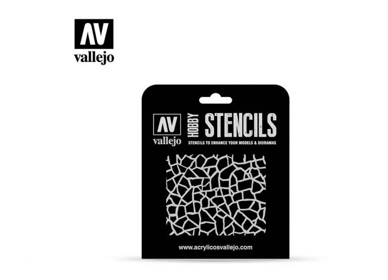 Vallejo Stencil - 1:32 Giraffe Camo WWII