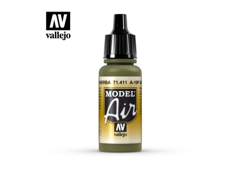 Vallejo Model Air - A-19F Grass Green (17ml)