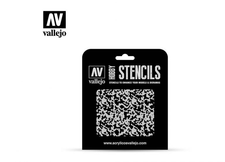 Vallejo Stencil - 1:48 Weathered Paint