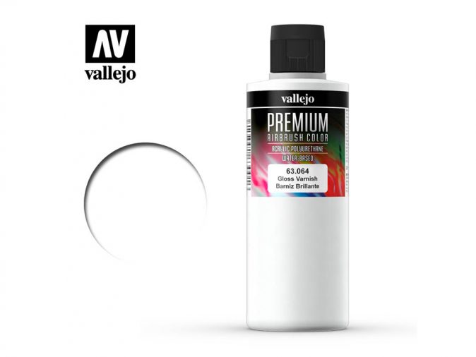Vallejo Premium Colors - Gloss Varnish (60ml) - Everything Airbrush