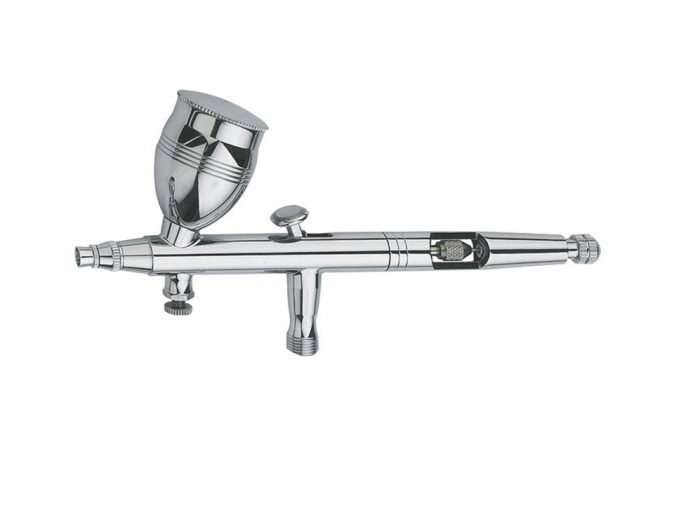 Raptor Gravity Feed Double Action Airbrush Set w/.25mm, .3mm Heads (RG-3S) Paasche  Airbrush
