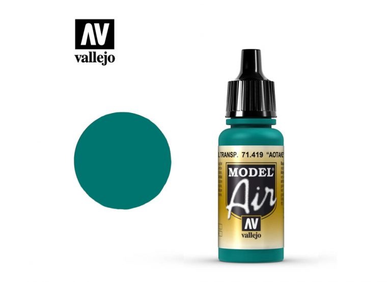 Vallejo Model Air - Aotake' Translucent Blue (17ml)