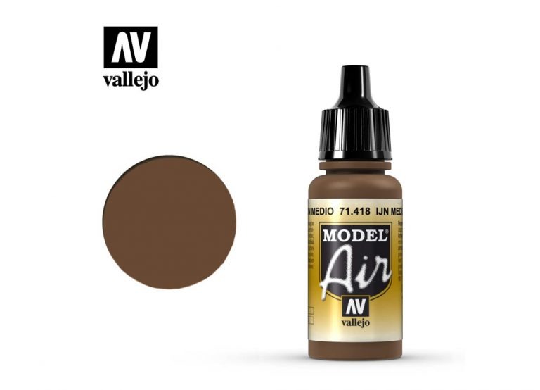 Vallejo Model Air - IJN Medium Brown (17ml)