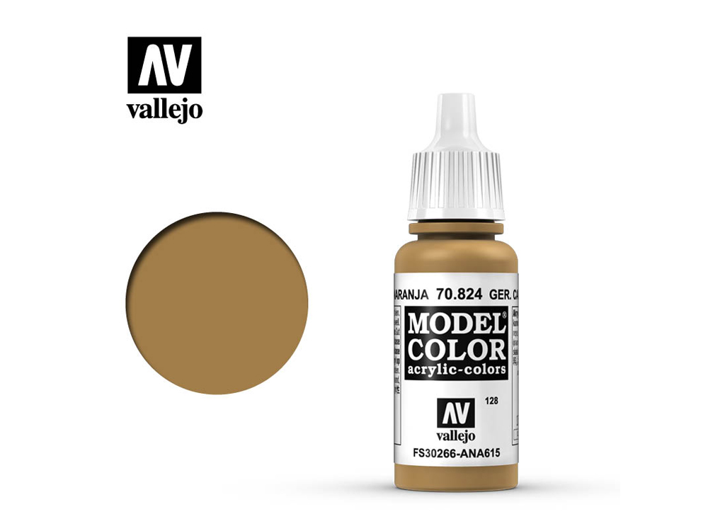 Vallejo Model Color - German Camouflage Orange Ochre (17ml ...