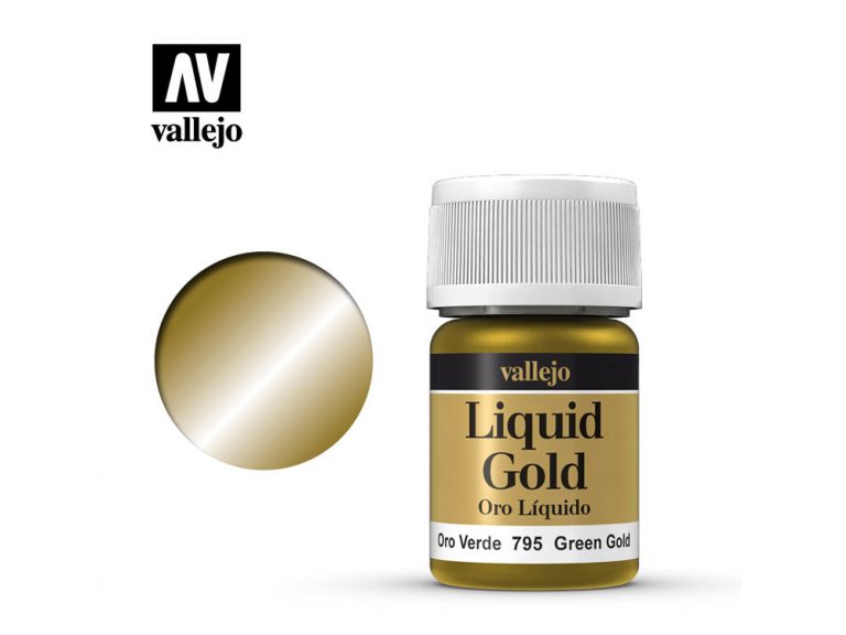Vallejo Liquid Gold - Green Gold (35ml)