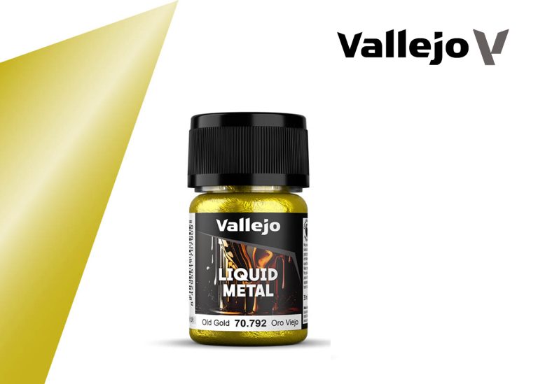 Vallejo Liquid Metal - Old Gold (35ml)