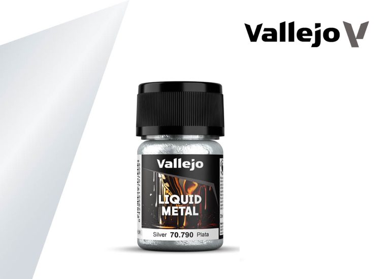 Vallejo Liquid Metal - Silver (35ml)