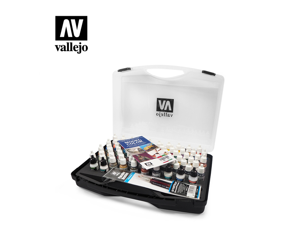Vallejo Model Color Paint - Blue Wash (17ml), Accessories & Supplies