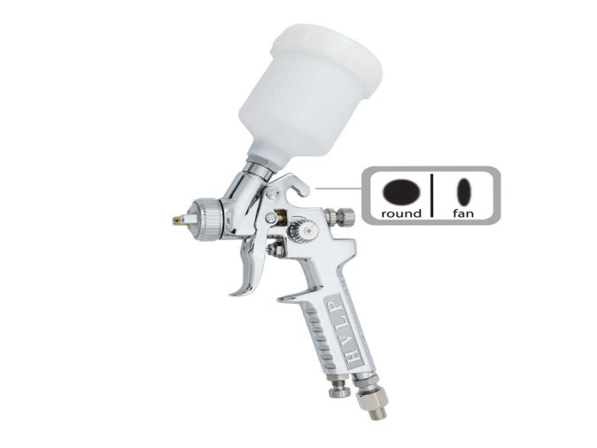 Raptor Gravity Feed Double Action Airbrush Set w/.25mm, .3mm Heads (RG-3S) Paasche  Airbrush