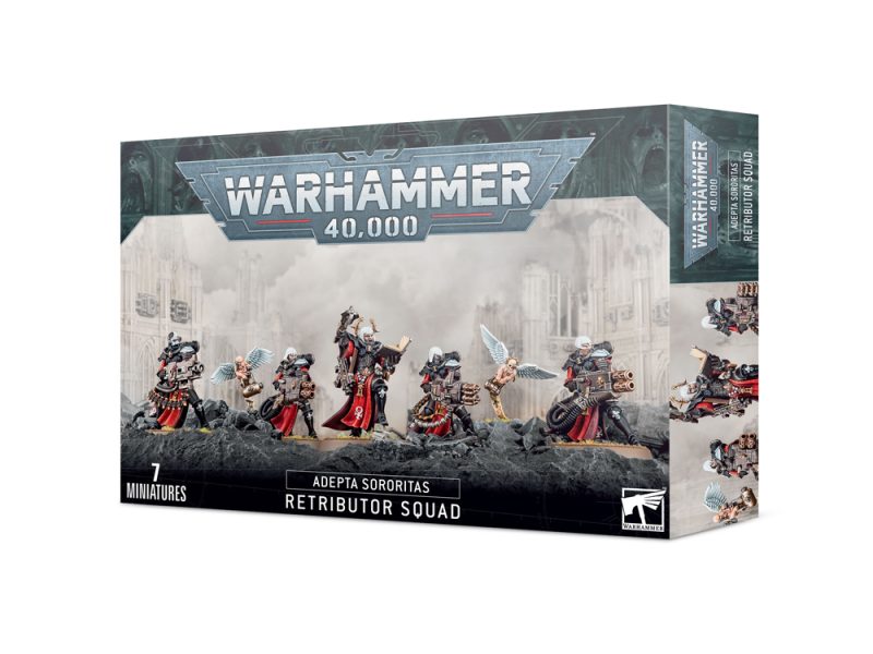 Warhammer 40K: Adepta Sororitas - Retributor Squad [52-25] - Everything ...