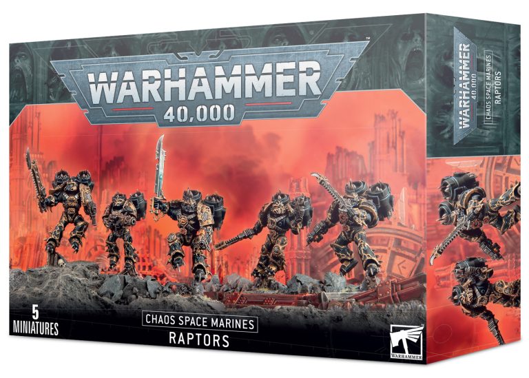 Warhammer 40K: Chaos Space Marines - Raptors [43-13]