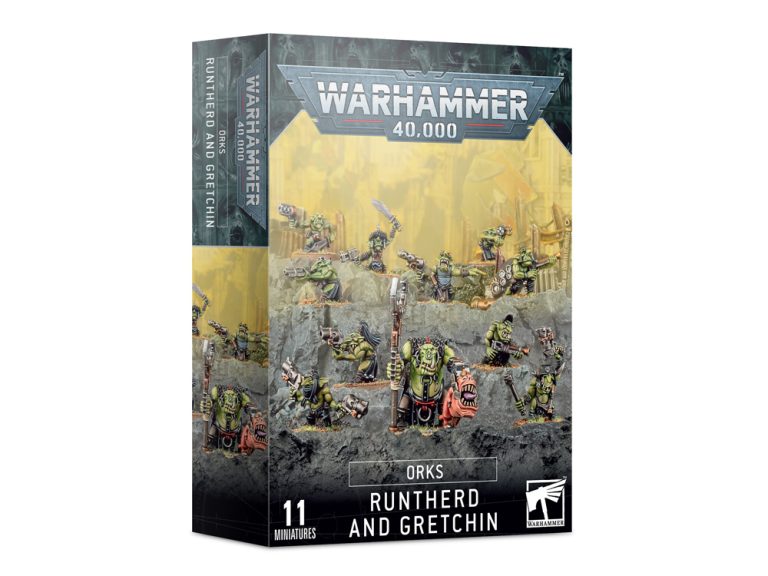 Warhammer 40K: Orks - Runtherd and Gretchin [50-16]