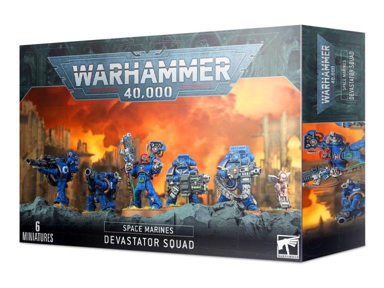 Warhammer 40K: Space Marines - Devastator Squad [48-15]