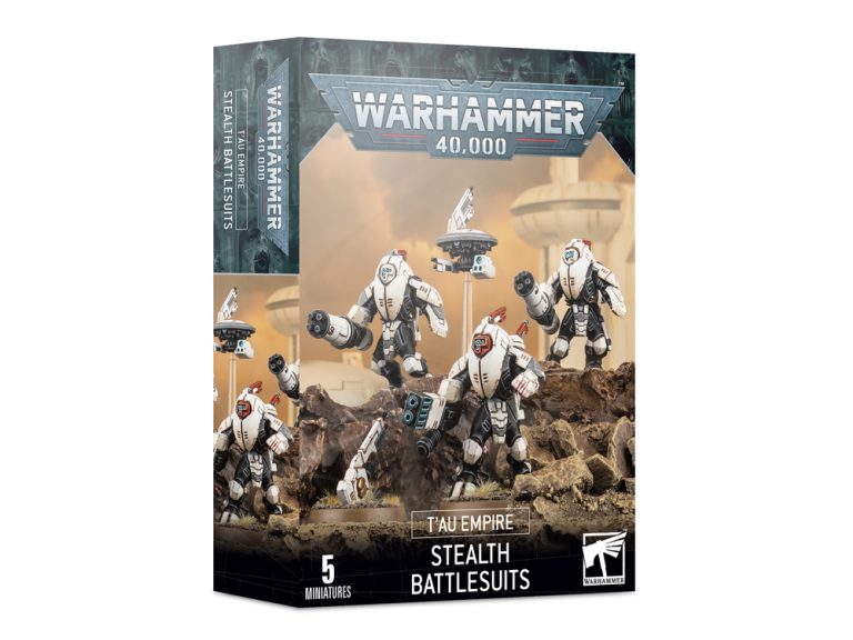 Warhammer 40K: T'au Empire - XV25 Stealth Battlesuits [56-14]