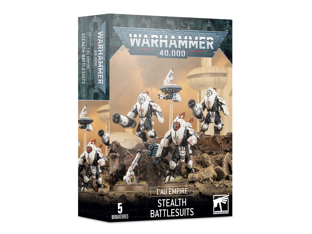 Warhammer Tau Empire XV25 Stealth Battlesuits *