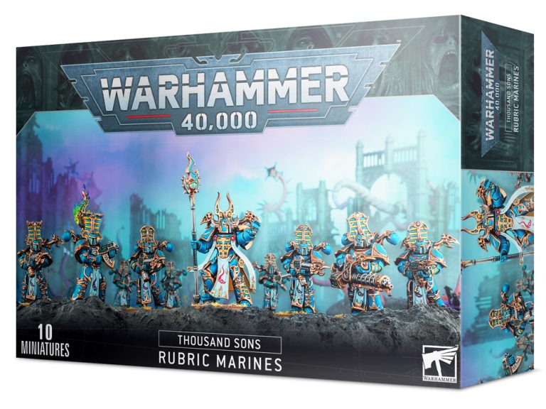 Warhammer 40K: Thousand Sons - Rubric Marines [43-35]