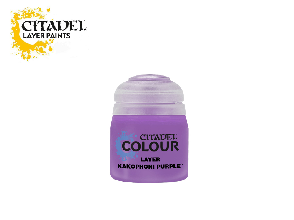 Citadel Layer: Kakophoni Purple (12ml) - 22-86 - Everything Airbrush