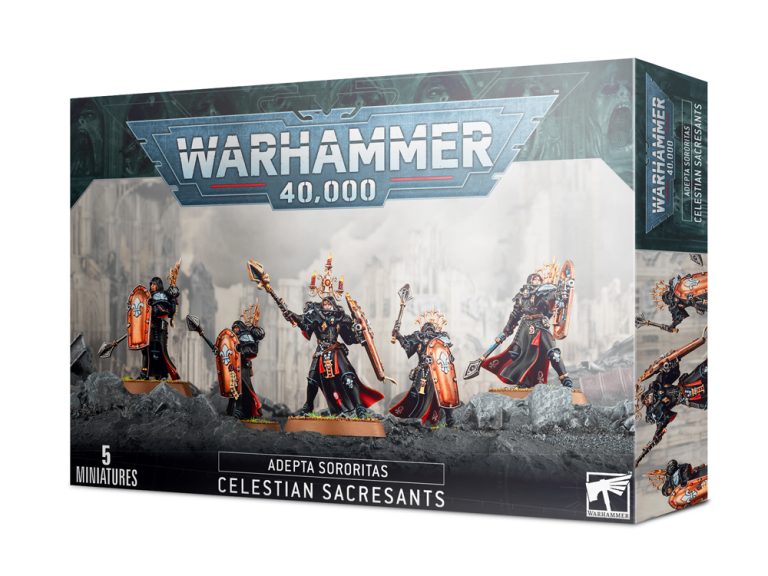 Warhammer 40K: Adepta Sororitas - Celestian Sacresants [52-35]