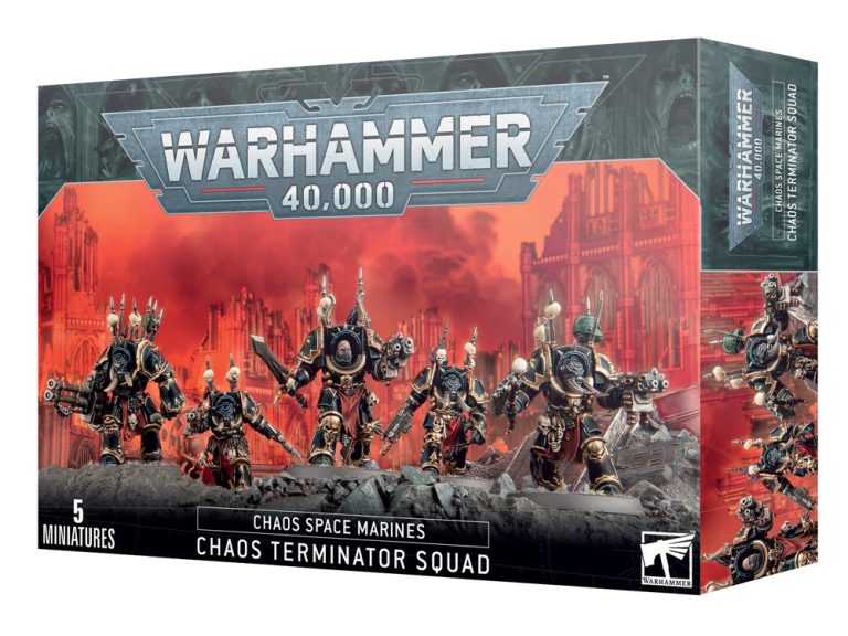 Warhammer 40K: Chaos Space Marines - Chaos Terminator Squad [43-19]
