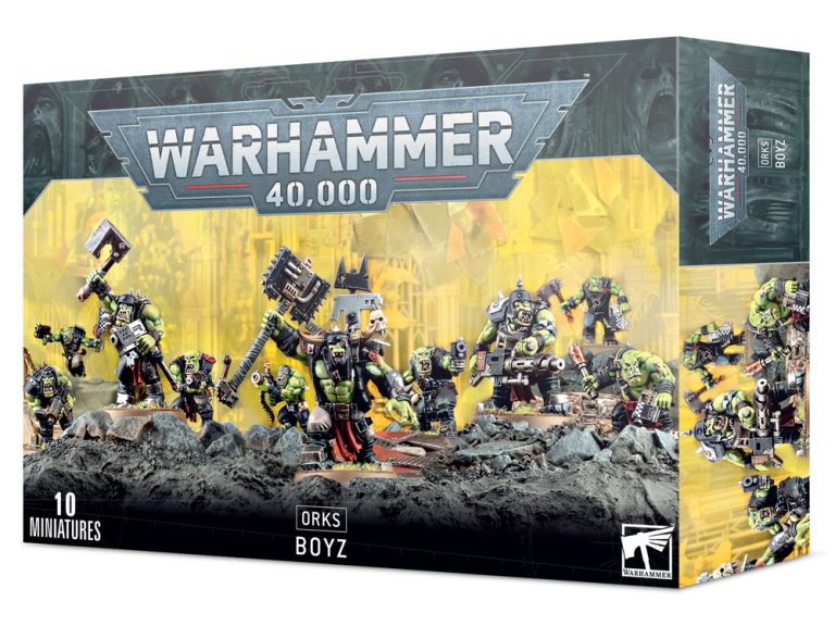 Warhammer 40K: Orks - Boyz (Combat Patrol) [50-57] - Everything Airbrush