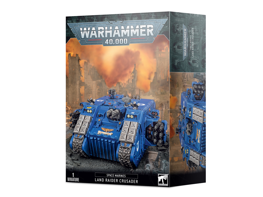 Warhammer 40K: Space Marines - Land Raider Crusader [48-30 