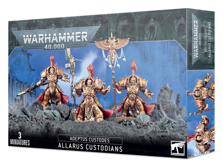 Warhammer 40K: Adeptus Custodes - Allarus Custodians [01-13 ...